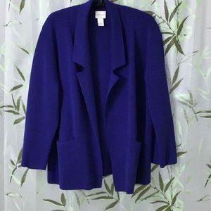 NWOTGorgeous Chico’s Jacket Size 1 (8-10) Medium 100% Cotton Bundle & save